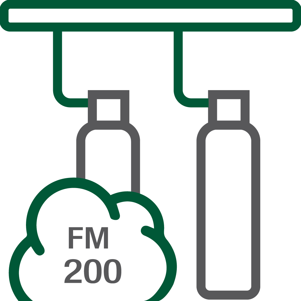 اطفای حریق گازی FM200
